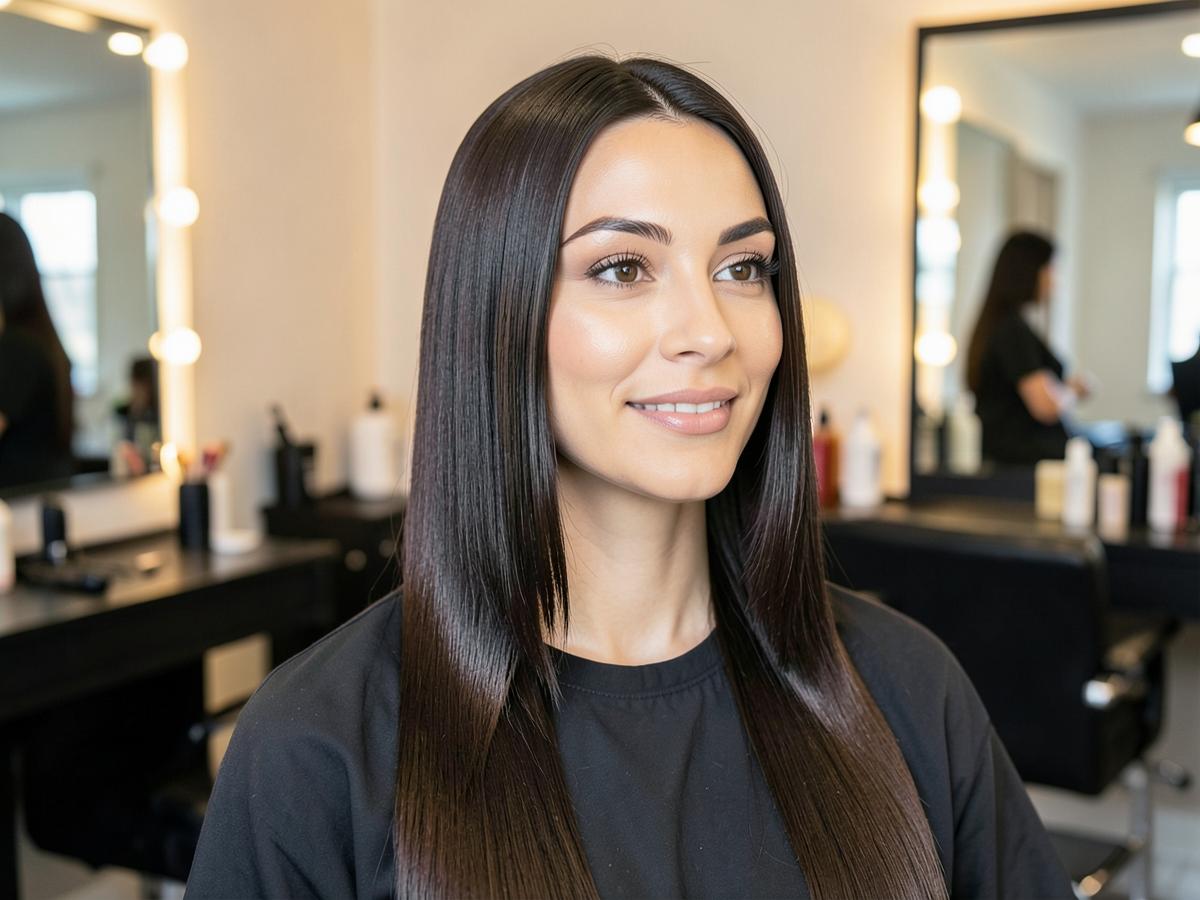 Keratin Straightening at Milly's Beauty Concepts, Las Vegas
